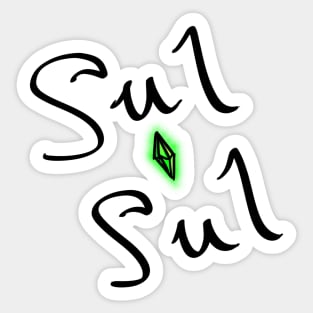 sul sul - the sims say hello [with plumbob] Sticker